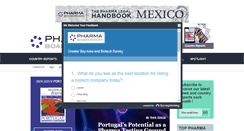 Desktop Screenshot of pharmaboardroom.com